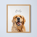Custom Watercolor Pet Portrait
